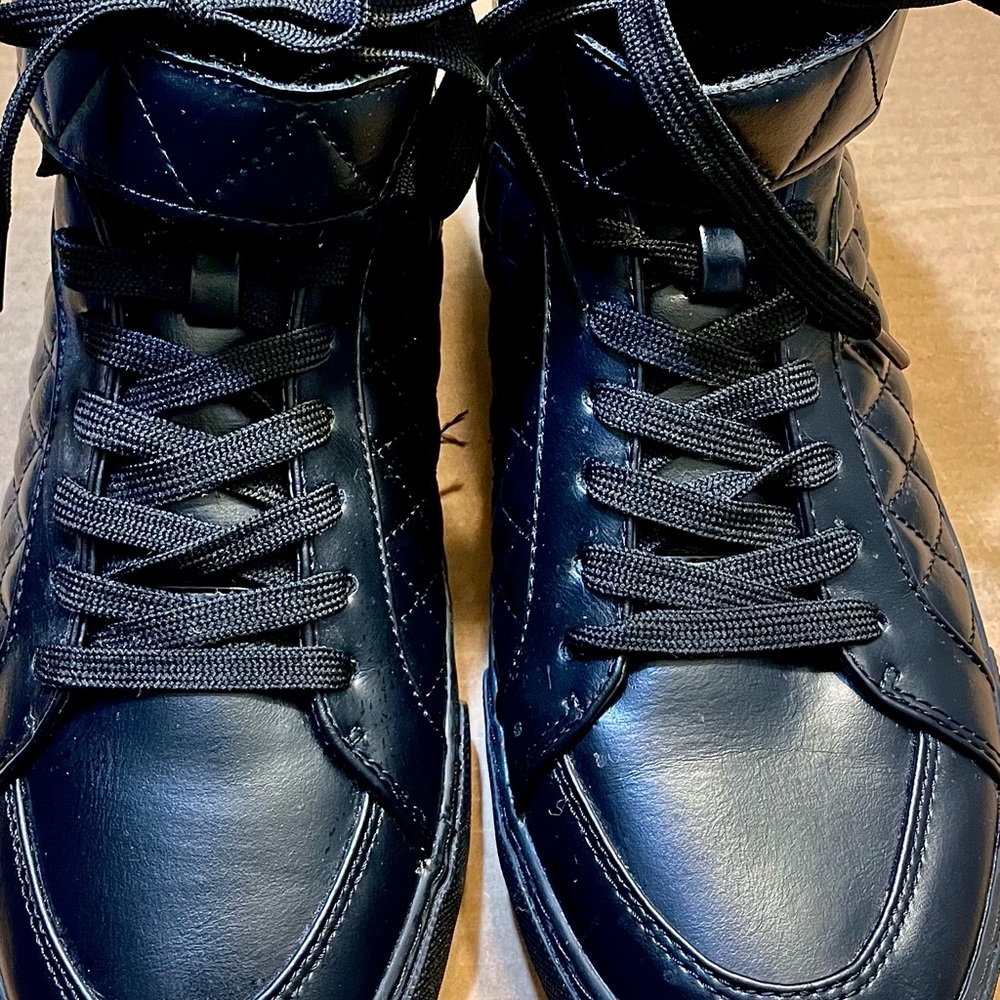 Guess mens million high-top sneakers Black size 10 price to sell